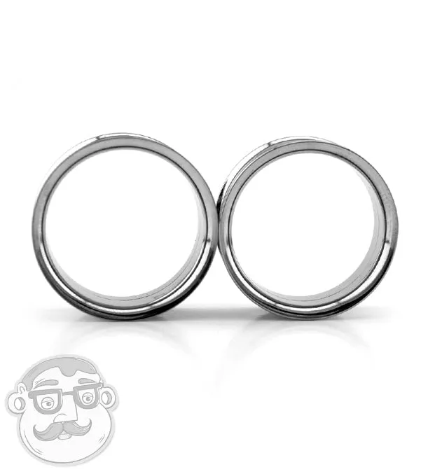 1 Gauge (7mm) Stainless Steel Taper & Tunnel Ear Stretching Kit (6 Piece)
