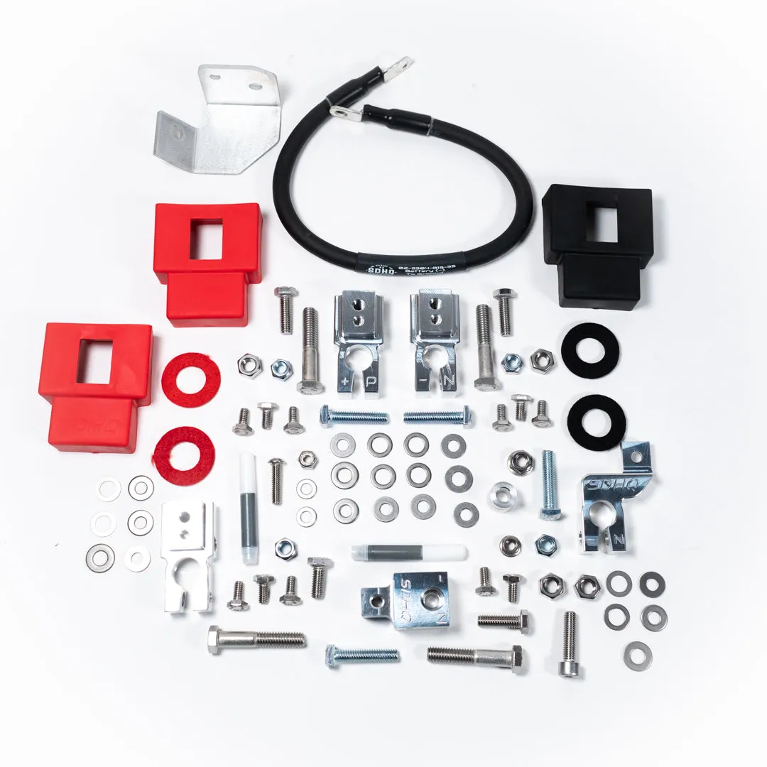 '19-23 RAM 2500/3500 Complete Billet Battery Terminal and Distribution Kit