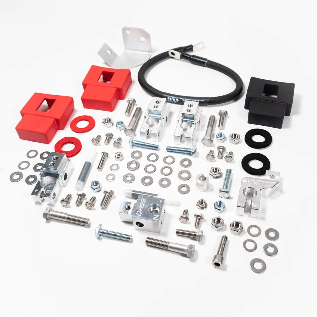 '19-23 RAM 2500/3500 Complete Billet Battery Terminal and Distribution Kit