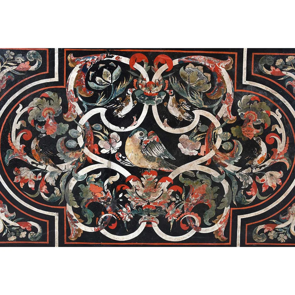 An 18th Century Scagliola Top on Modern Base