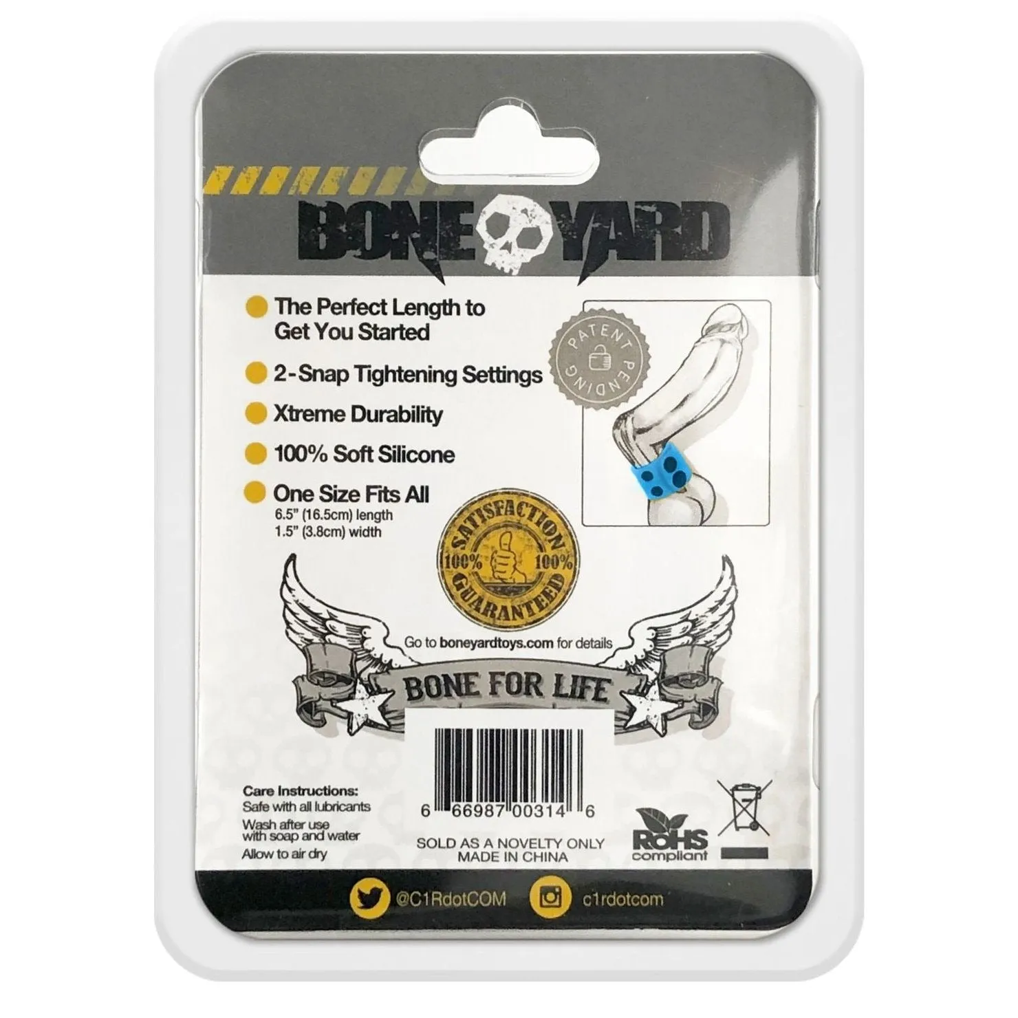 Boneyard - Ball Strap - Blue