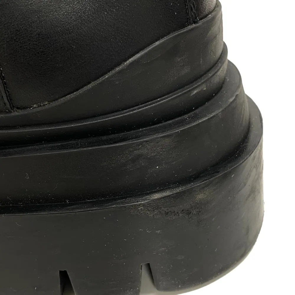 BOTTEGAVENETA boots leather black Side gore boots tire Women 36 Used Authentic
