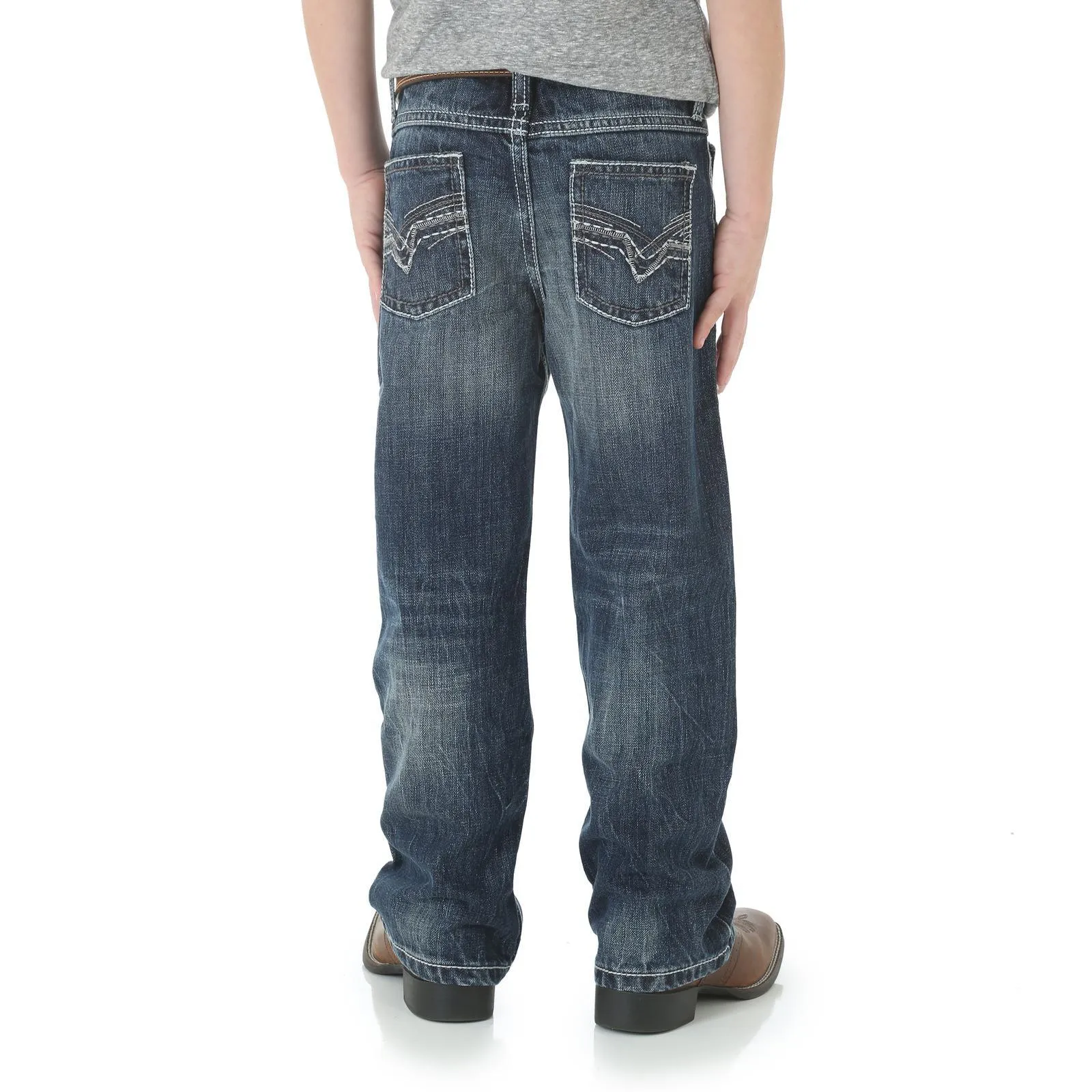 Boy's Wrangler 20X® No. 42 Vintage Boot Jean Boys 1T-7 1042JWXCL