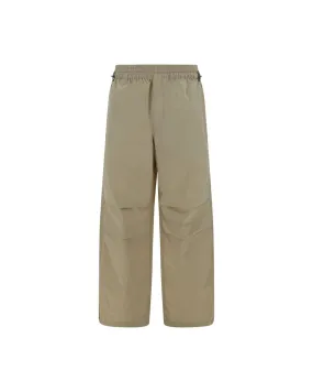 Burberry Elastic Waistband Pants with Zippered Pockets and Adjustable Drawstring Hems