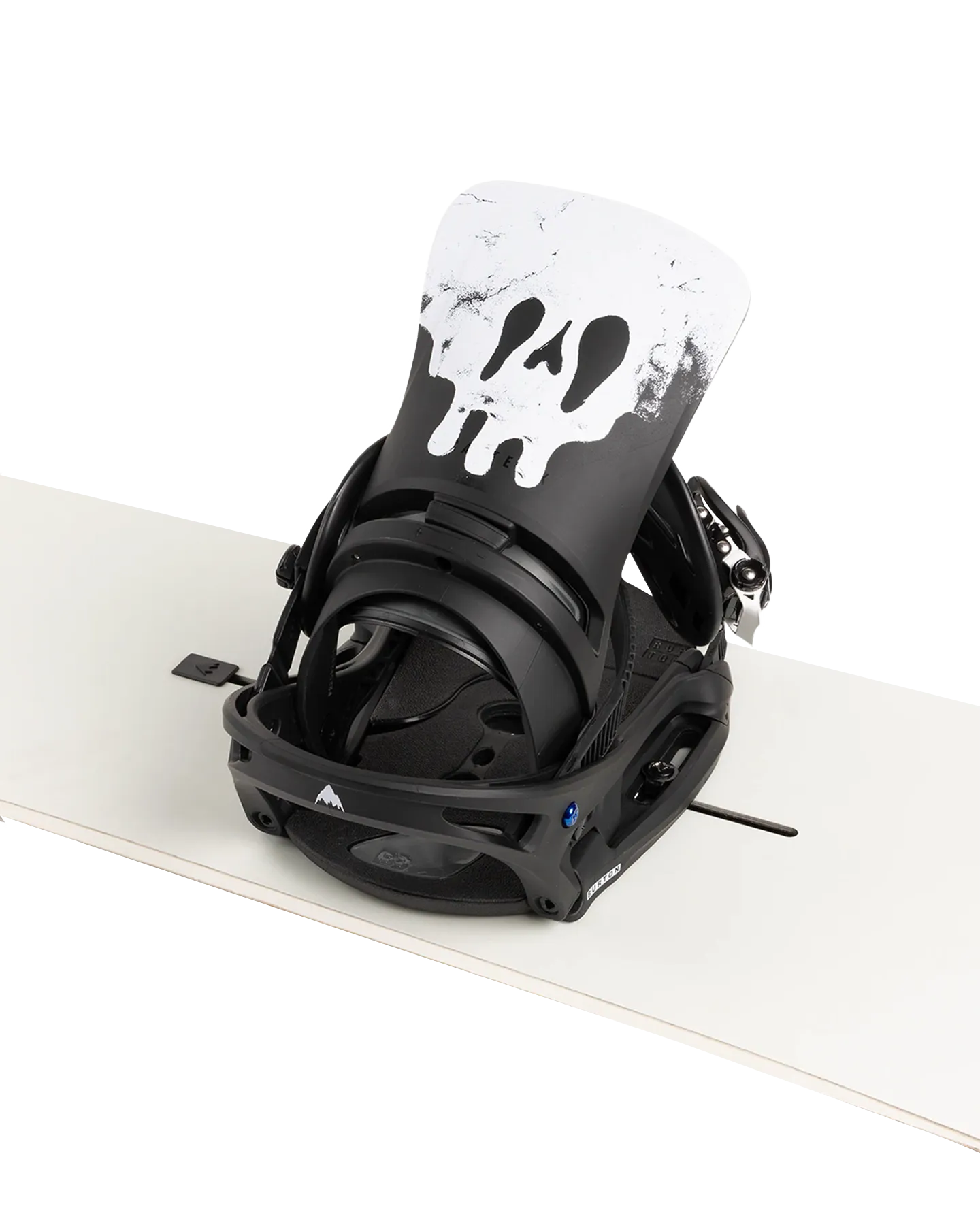Burton Men's Cartel X Est® Snowboard Bindings - Black / White / Graphic - 2024
