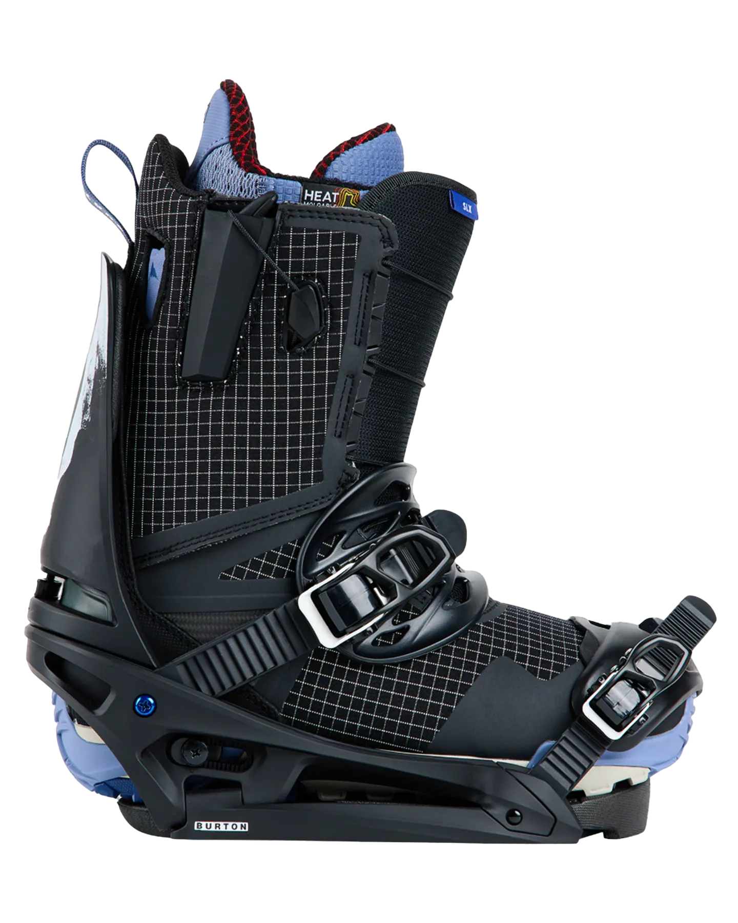 Burton Men's Cartel X Est® Snowboard Bindings - Black / White / Graphic - 2024