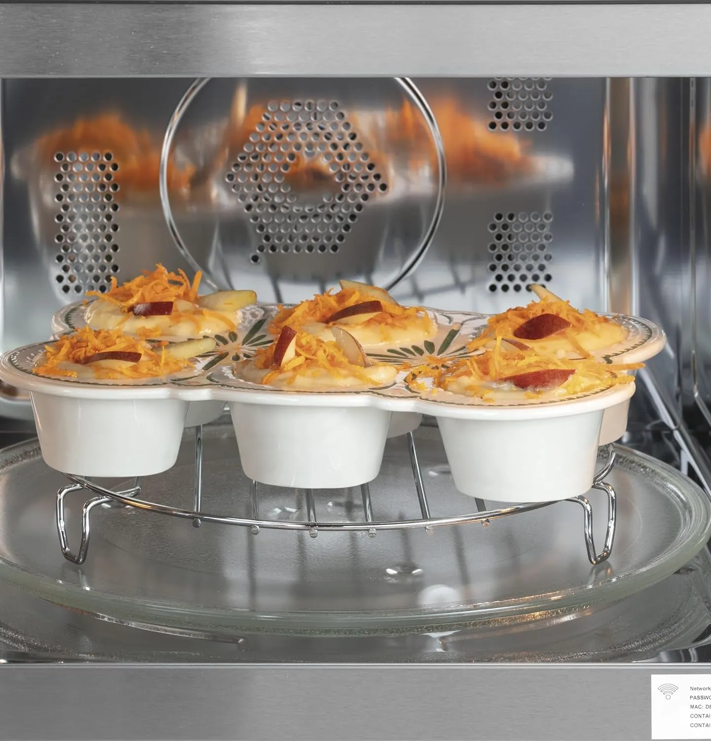 CEB515P3NDS Countertop Convection Microwave Oven, Broil, Auto-Cook, Roast, Defrost, Warm, Scan-To-Cook Wifi-Connectivity