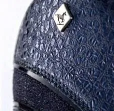 Custom DeNiro Bellini - Brushed Blue with Blue BG & Stardust Luna Top