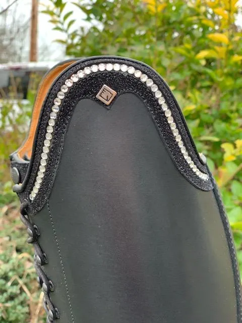 Custom DeNiro Botticelli Dressage Boot - Rondine Stardust with Swarovski Crystals