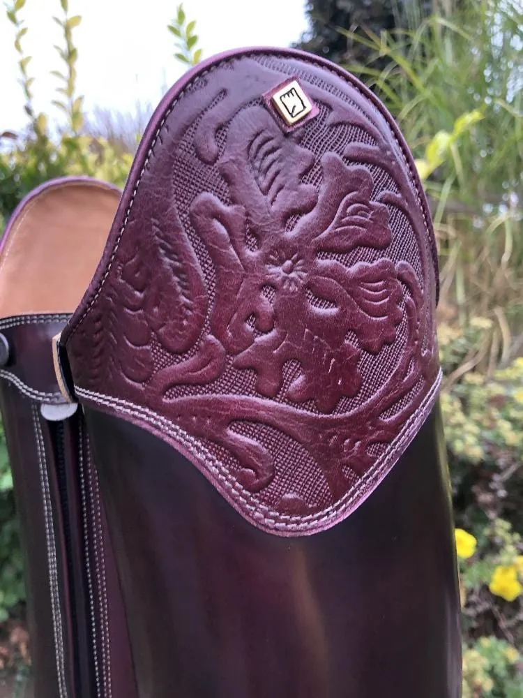 Custom DeNiro Raffaello Boot - Brushed Bordeaux with EMS Mosto Erika Top