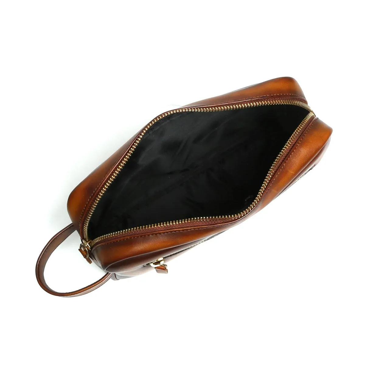 Embossed Lion Tan Leather Kit