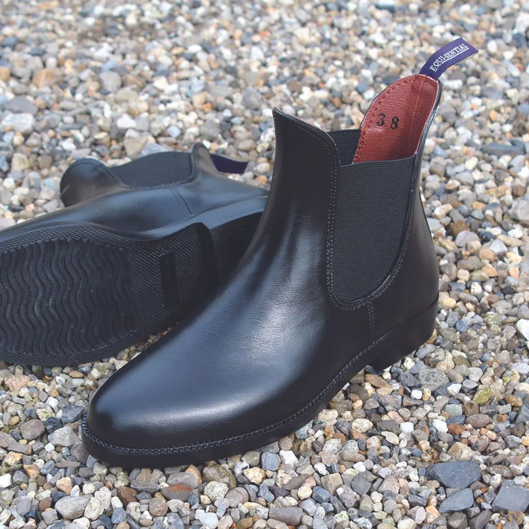 Equi-sential Seskin Jodhpur Short Boots in Black