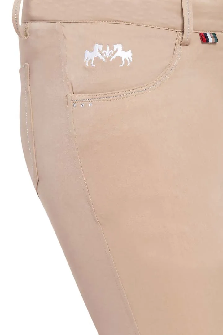 Equine Couture Ladies Darsy Silicone Knee Patch Breeches