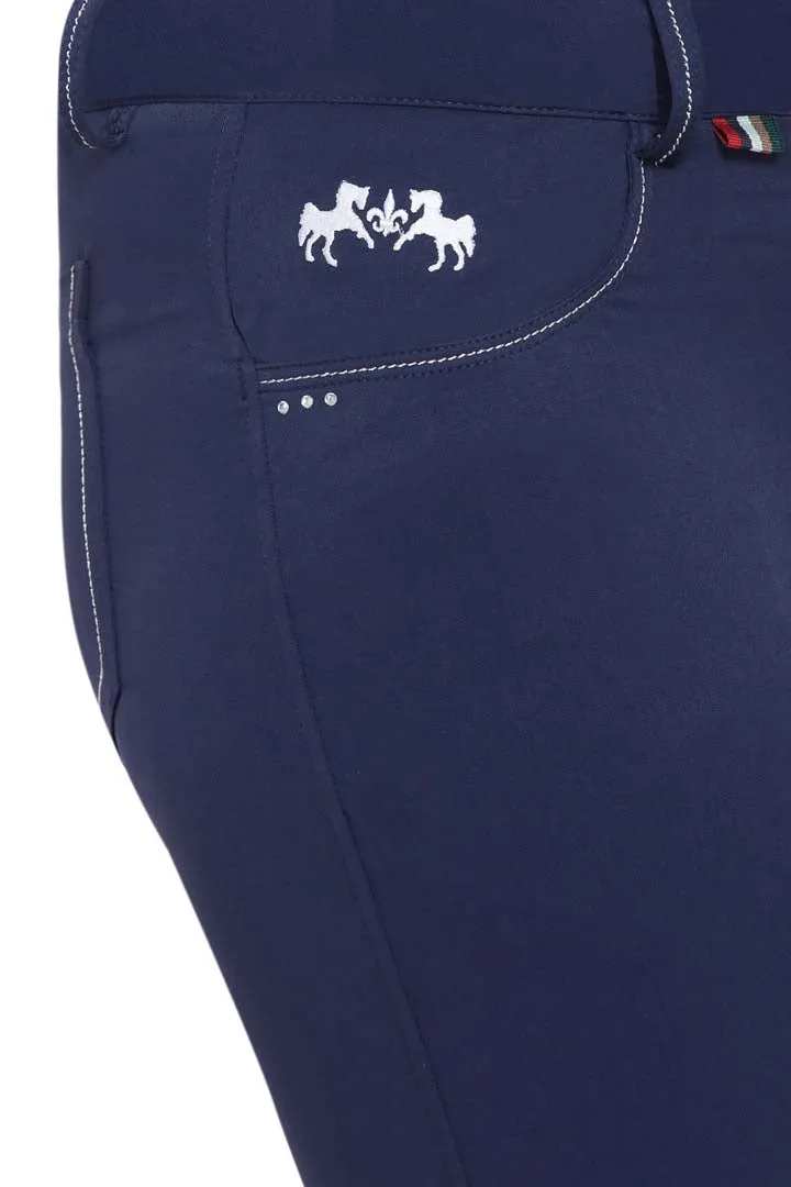 Equine Couture Ladies Darsy Silicone Knee Patch Breeches