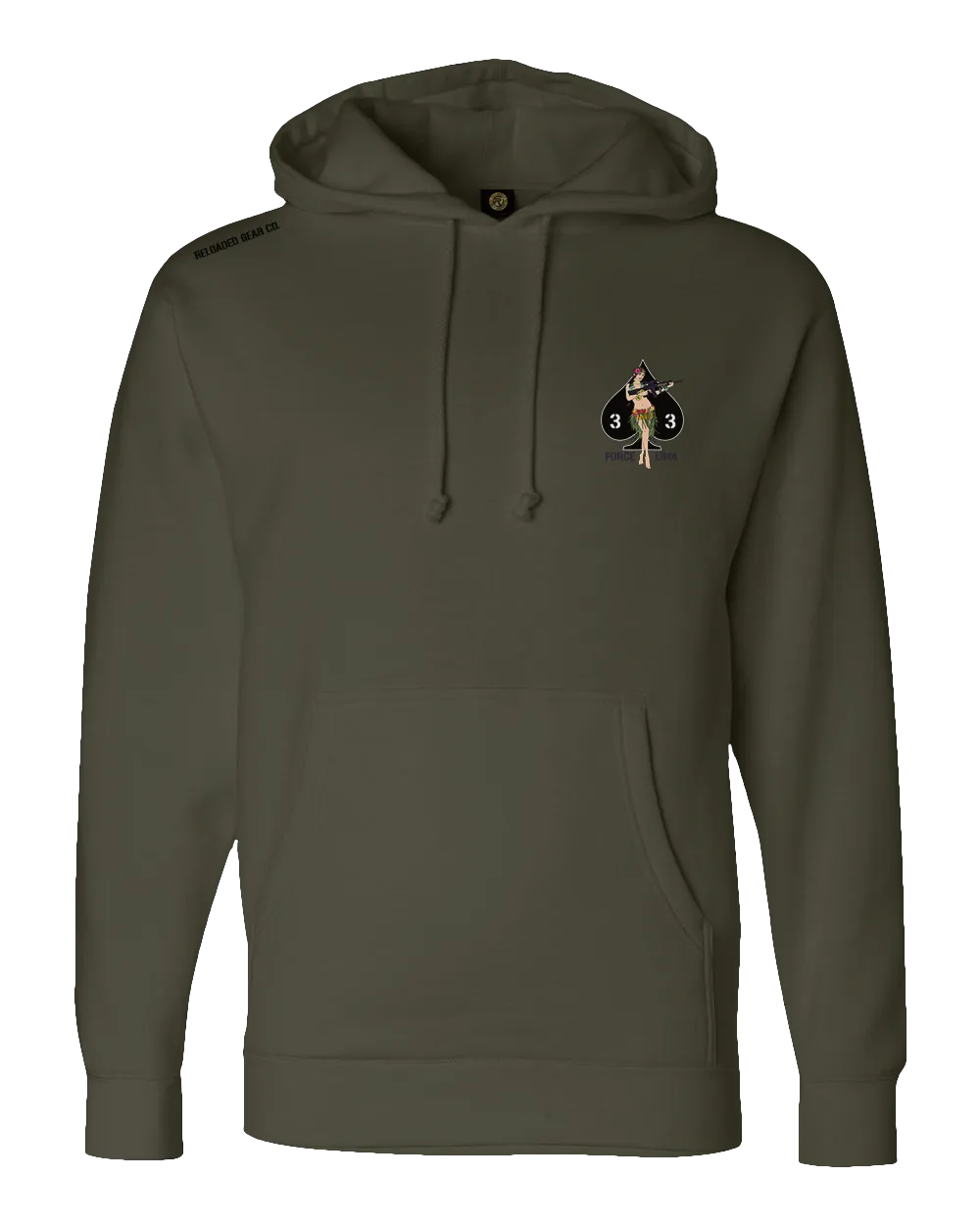 F400: "Riding Boats & Slicing Throats" Everyday Hoodie (USMC 3/3 Lima Co)