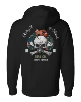 F400: "Riding Boats & Slicing Throats" Everyday Hoodie (USMC 3/3 Lima Co)