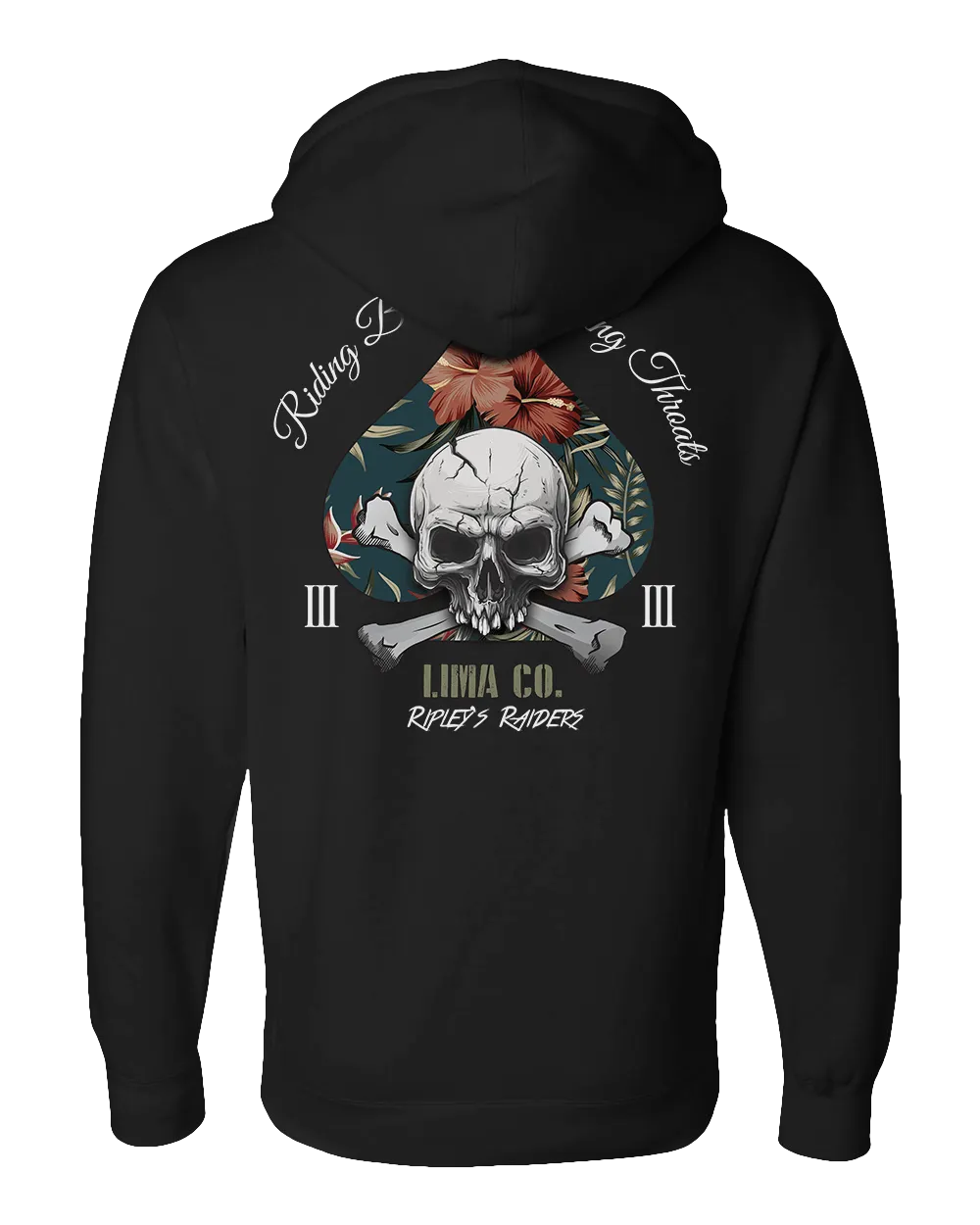F400: "Riding Boats & Slicing Throats" Everyday Hoodie (USMC 3/3 Lima Co)
