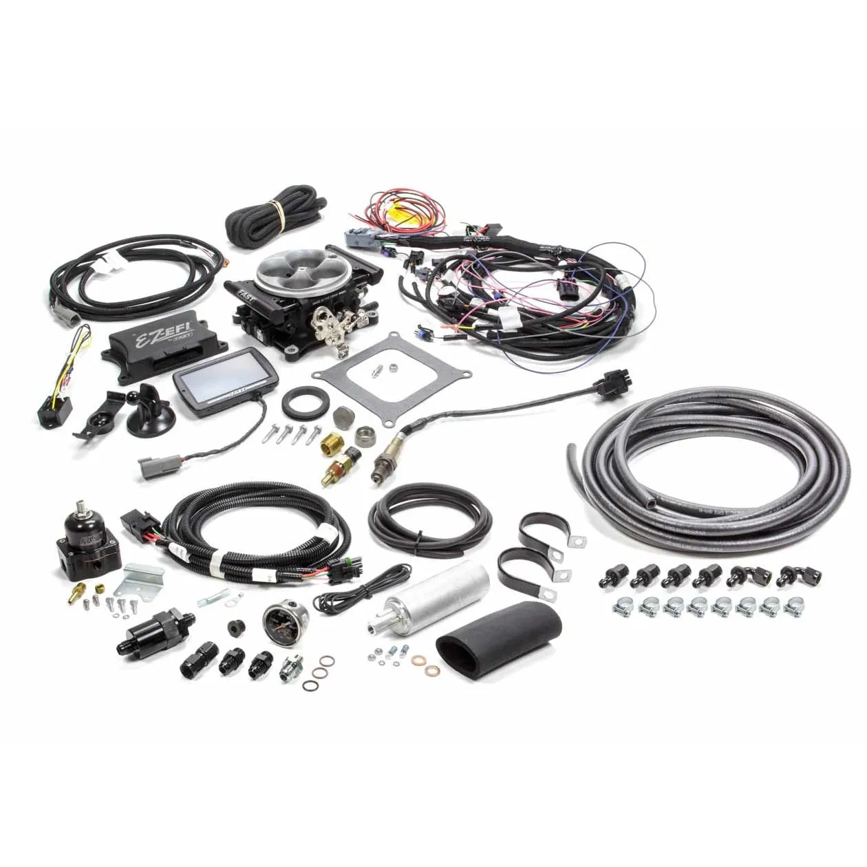 F.A.S.T EZ-EFI Fuel Injection Master Throttle Body Square Bore - 88 lb/hr Injectors - 1100 CFM