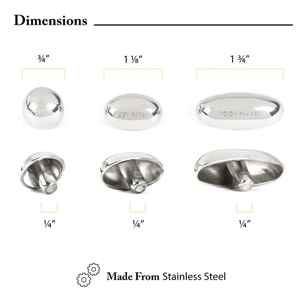 FootFitter Metal Spot Stretching Plug Set