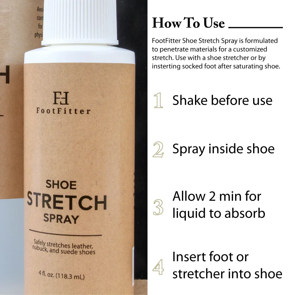 FootFitter Shoe and Boot Stretch Spray