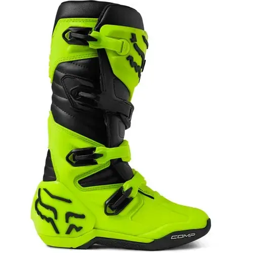 FOX COMP BOOT FLURO YELLOW