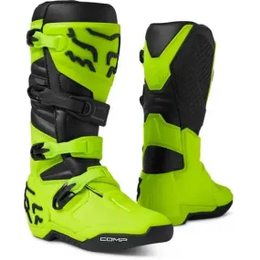 FOX COMP BOOT FLURO YELLOW