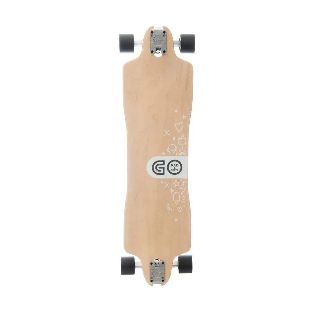 GoldCoast Rad & Happy 36" Drop Through Longboard