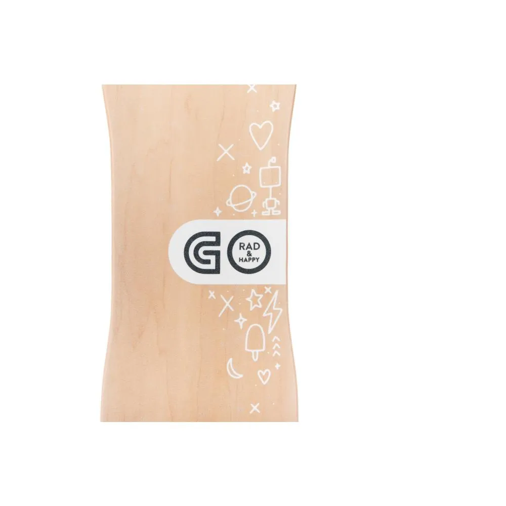 GoldCoast Rad & Happy 36" Drop Through Longboard