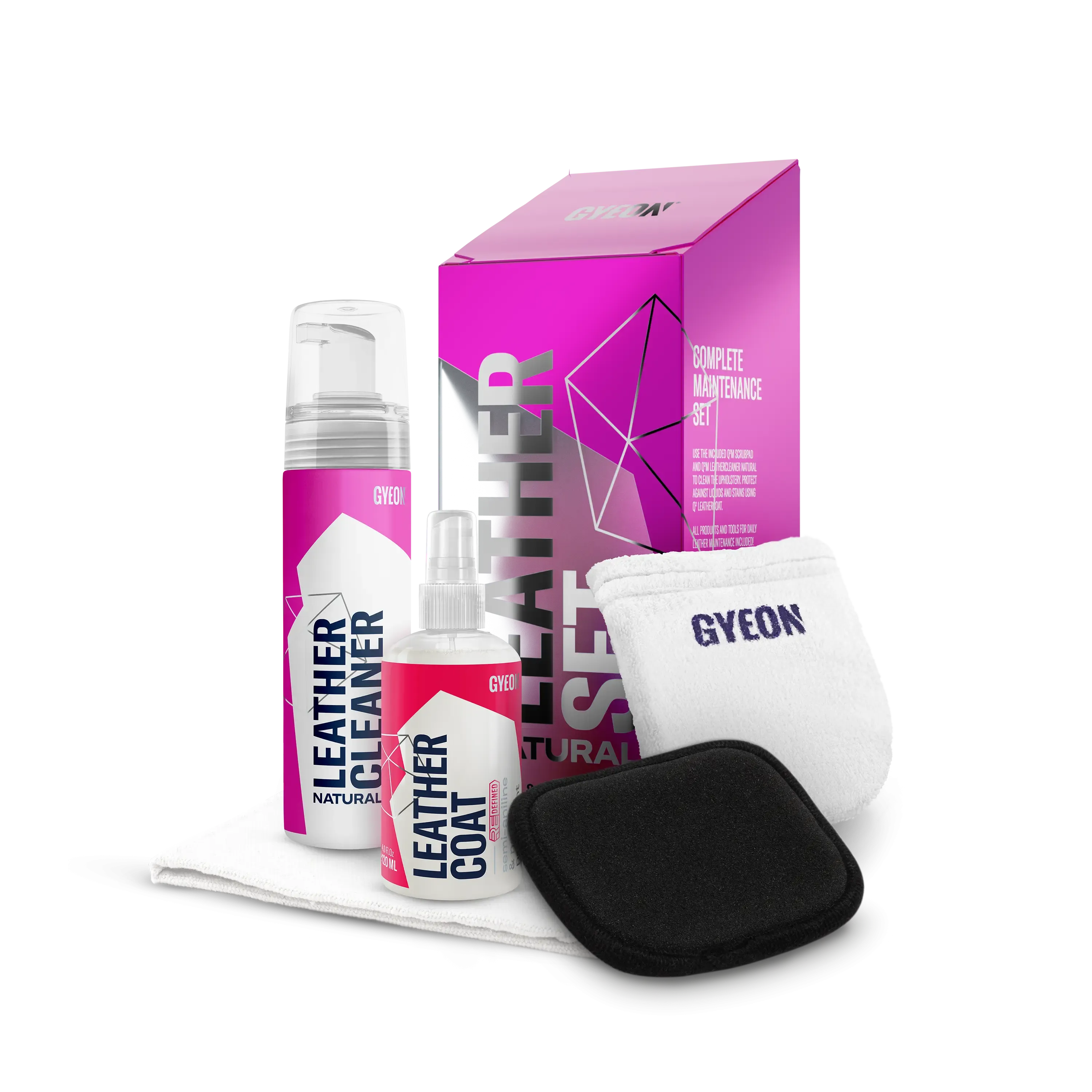 GYEON Q²M LeatherSet Natural 200ml