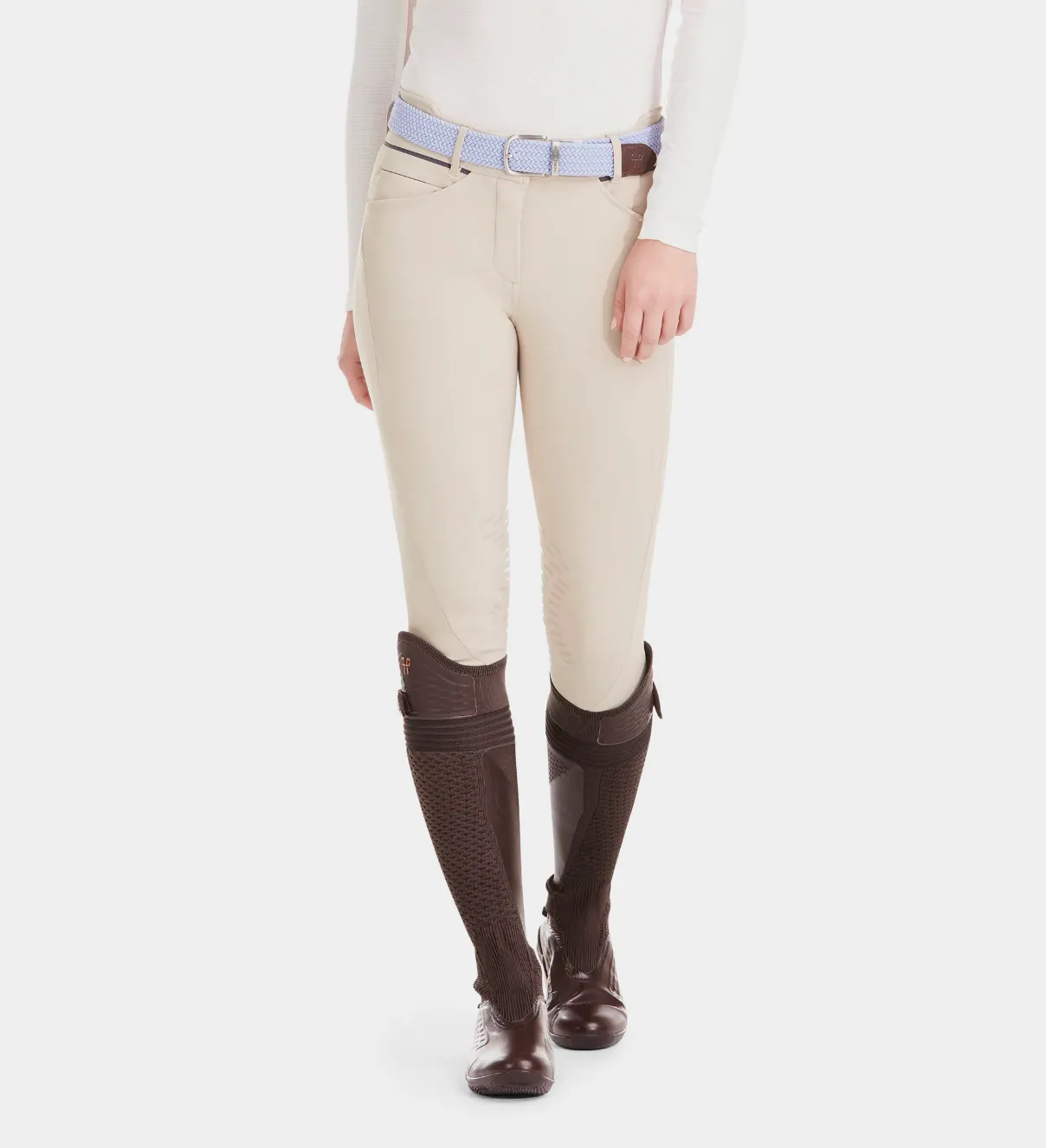 HORSE PILOT LADIES GRIP X DESIGN BREECHES