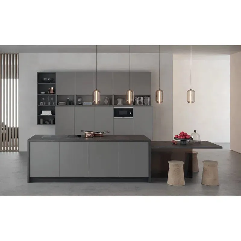 Hotpoint 20L Integrated Microwave Oven and Grill - Inox | MF20GIXH