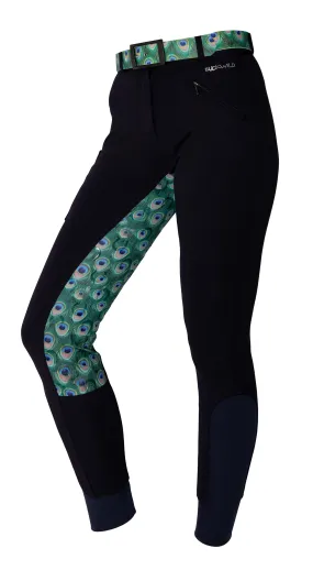 Kid's Mid-Waist Breech | Navy   Peacock