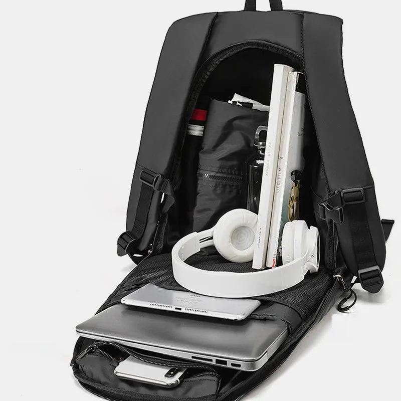 Large Capacity Waterproof Motorcycle Helmet Backpack Reflective Riding Backpack for Men