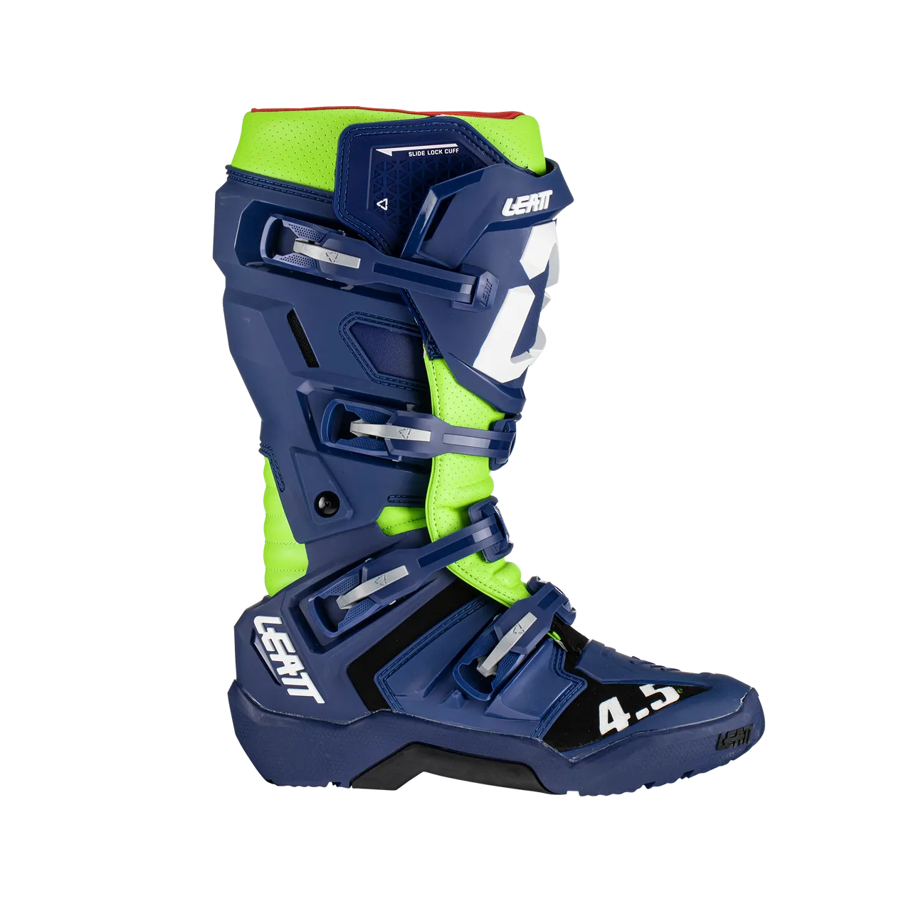 Leatt Moto 4.5 Blue Green Enduro Boots