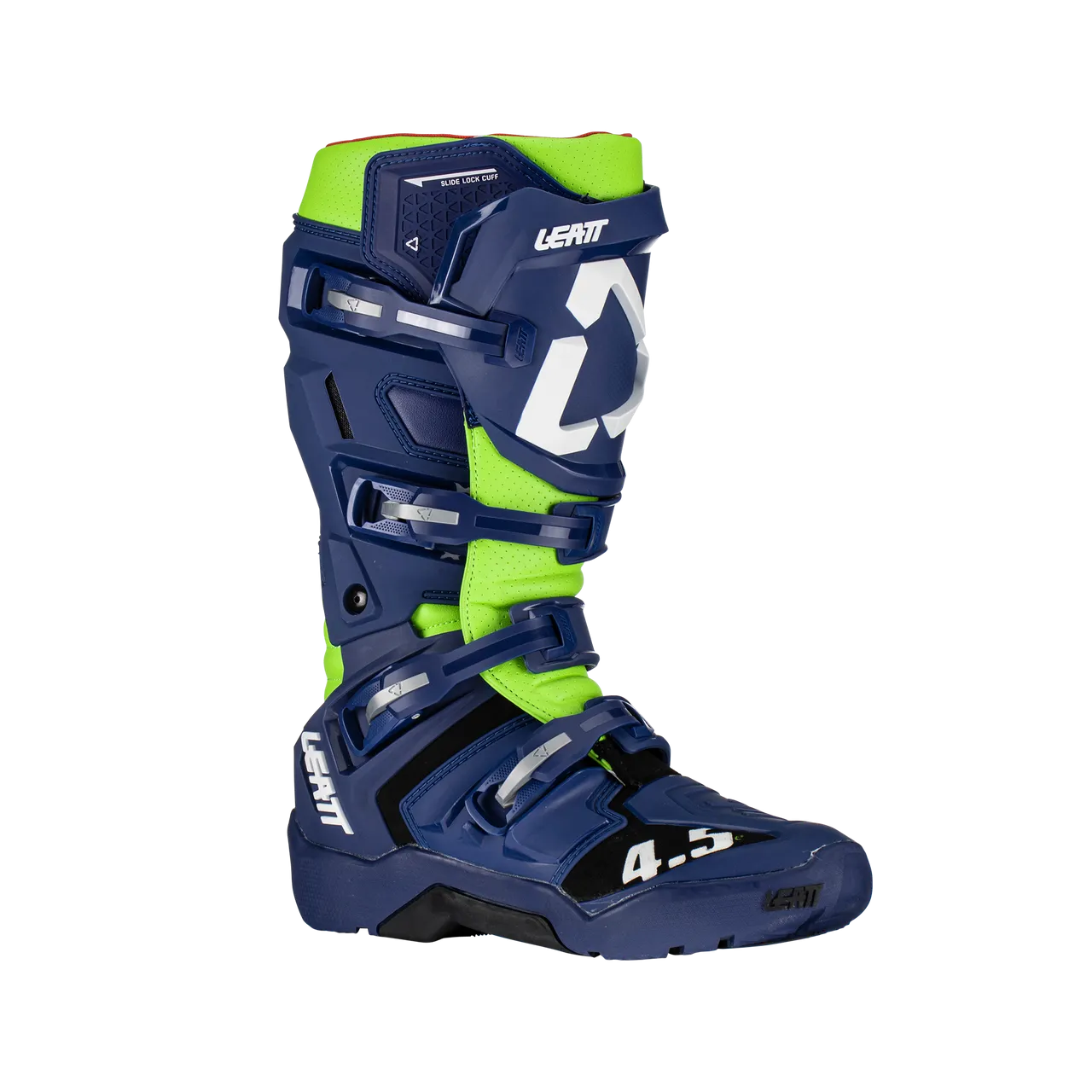 Leatt Moto 4.5 Blue Green Enduro Boots