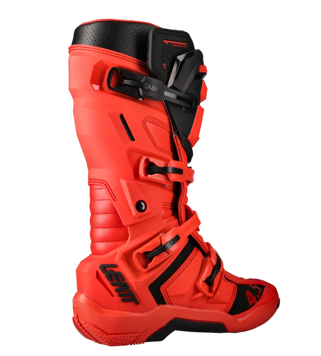 Leatt Moto 4.5 Red Motocross Boots