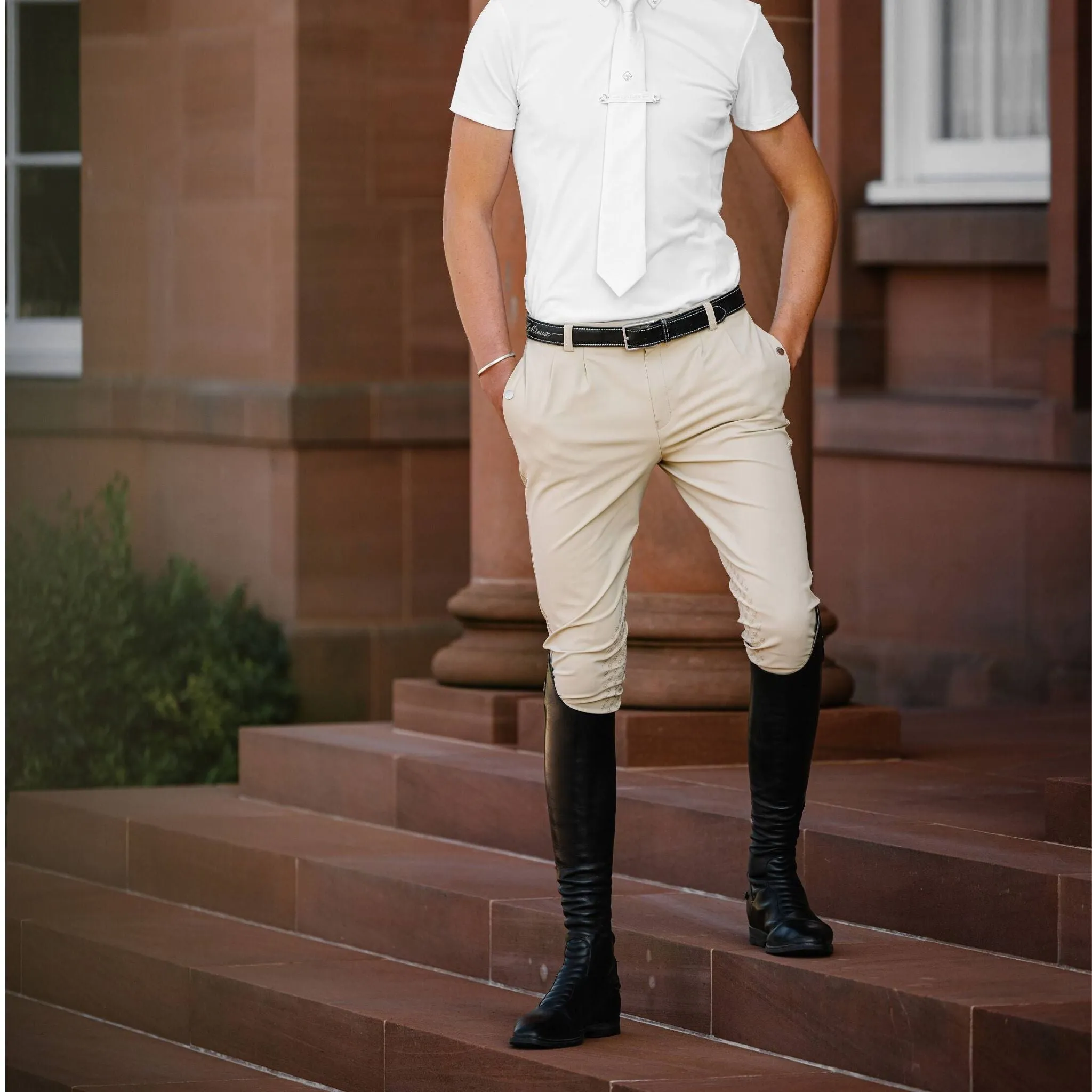 LeMieux Mens Elite Classic Pleated Breech