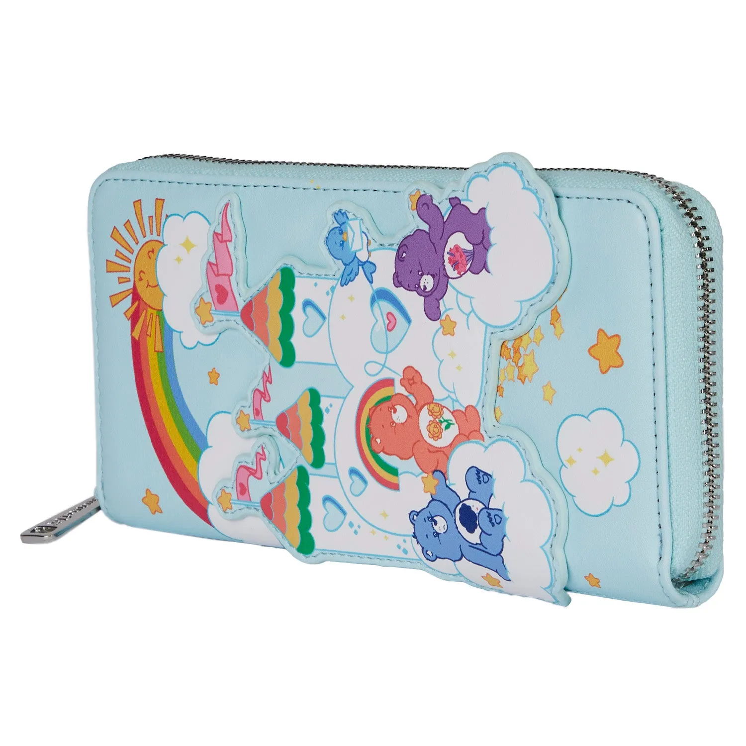 LF Care Bears Care-A-Lot Castle ZipAround Wallet