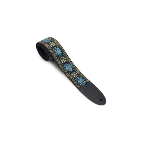 Martin Guitar Strap Retro Jacquard Yellow Vintage