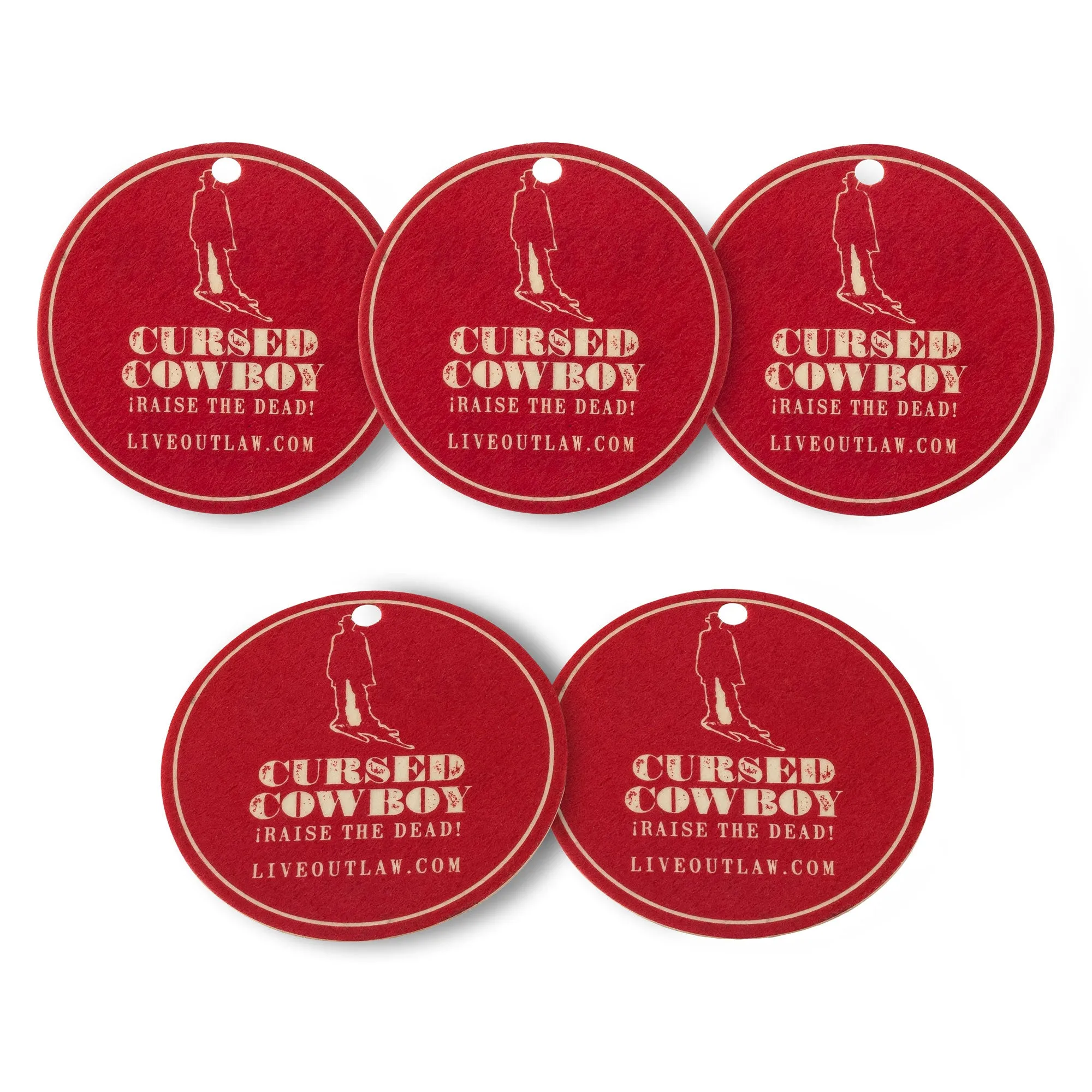 Multi-Pack of Outlaw Air Fresheners