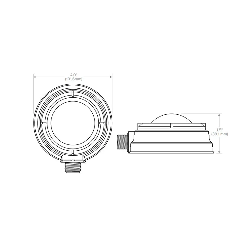NX Lighting Controls WSPEMUNV WASP Occupancy Sensor, End Mount