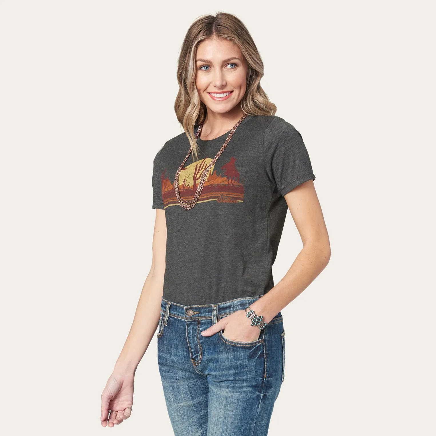 Riding Into The Sunset Graphic Tee