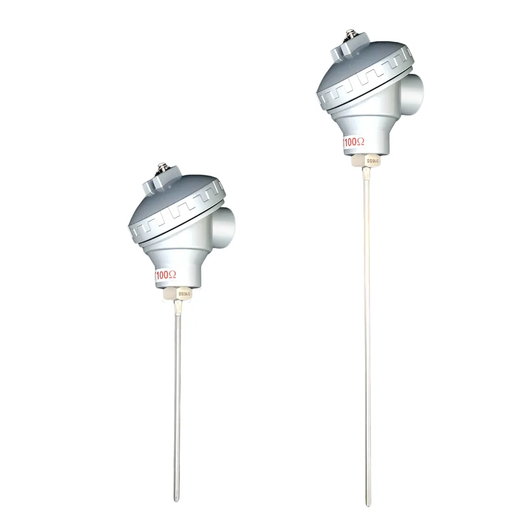 RTD Sensors with Large Terminal Head & Temperature Transmitter