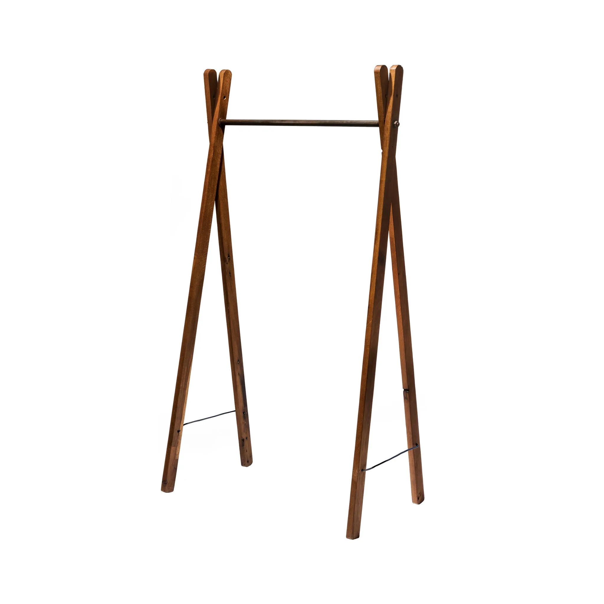 TEAK WOOD GARMENT RACK