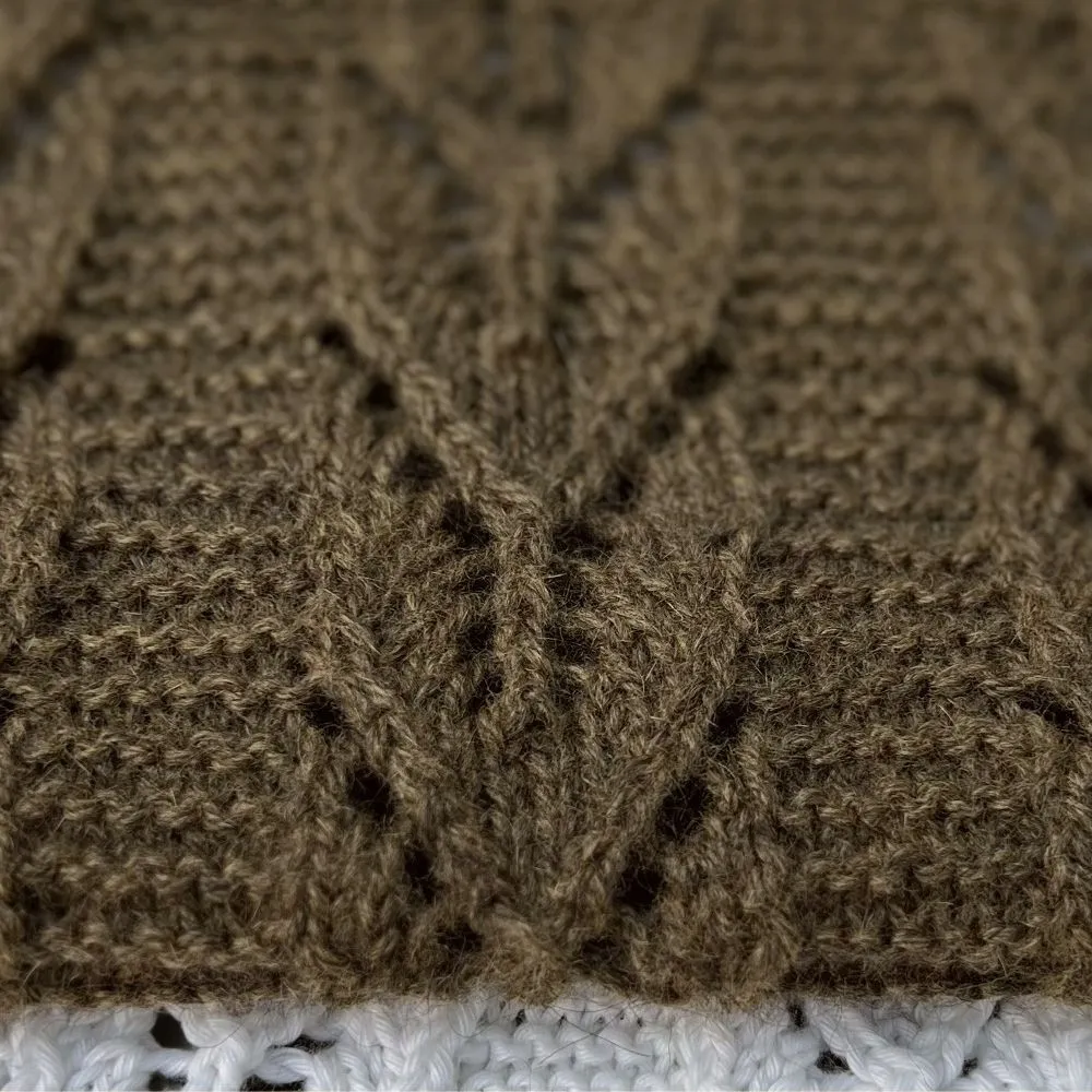Willow Leaves 8ply Blanket Knit Kit